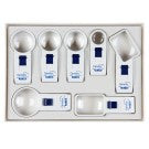 A collection of all of the hand held magnifiers of varying strengths and shapes