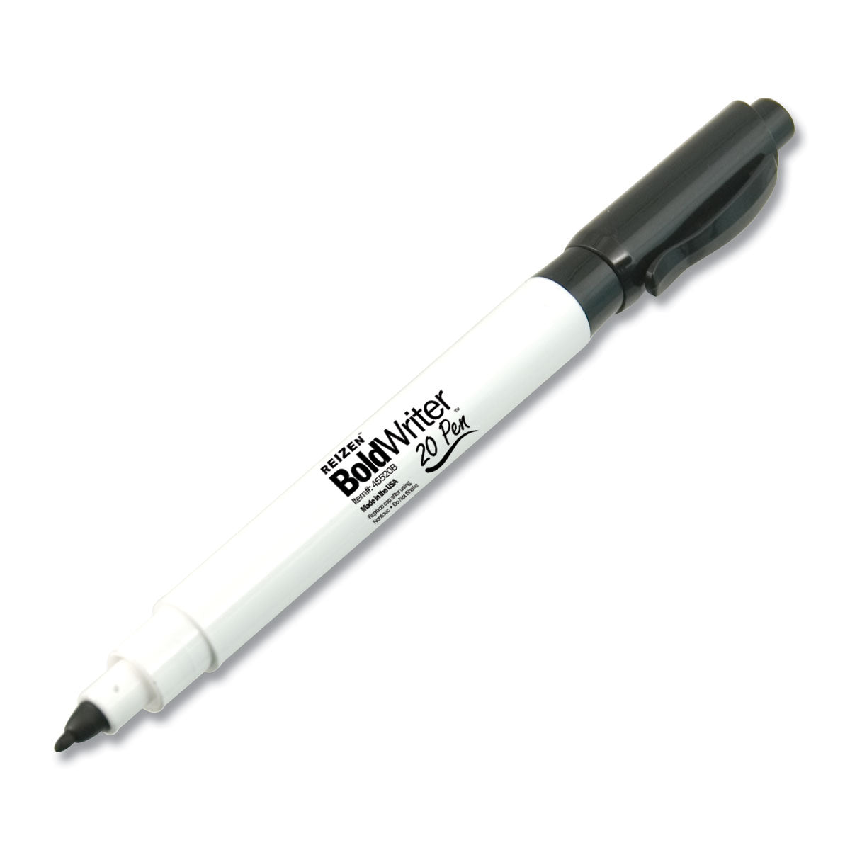 A bold writer pen with the tip exposed and ready to write down your wants and desires