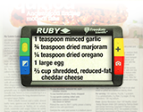 Ruby Hand Held Magnifier